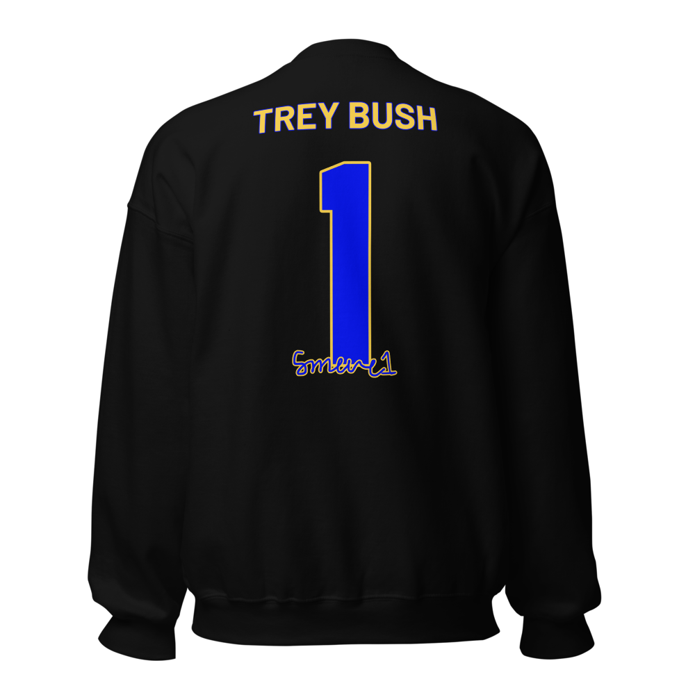 Trey Bush | Jersey Style Crewneck Sweatshirt