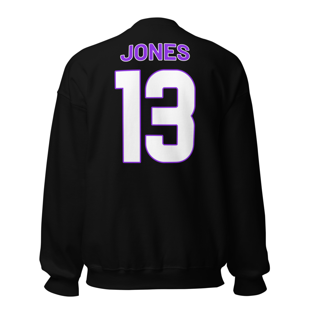 Ayden Jones | Jersey Style Crewneck Sweatshirt