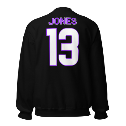 Ayden Jones | Jersey Style Crewneck Sweatshirt