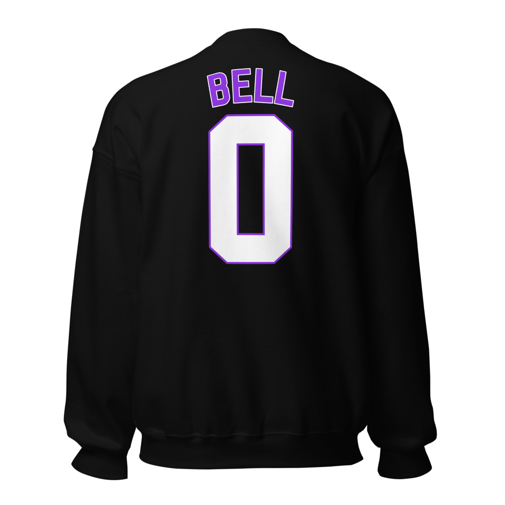 Davion Bell | Jersey Style Crewneck Sweatshirt