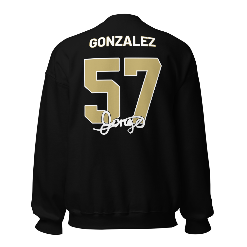 Jorge Gonzalez | Jersey Style Crewneck Sweatshirt