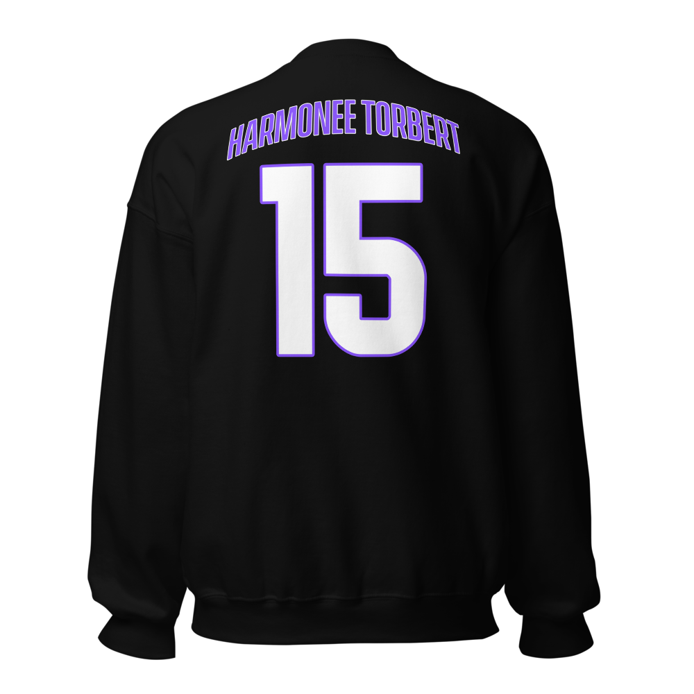 Harmonee Torbert | Jersey Style Crewneck Sweatshirt