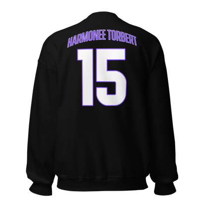 Harmonee Torbert | Jersey Style Crewneck Sweatshirt
