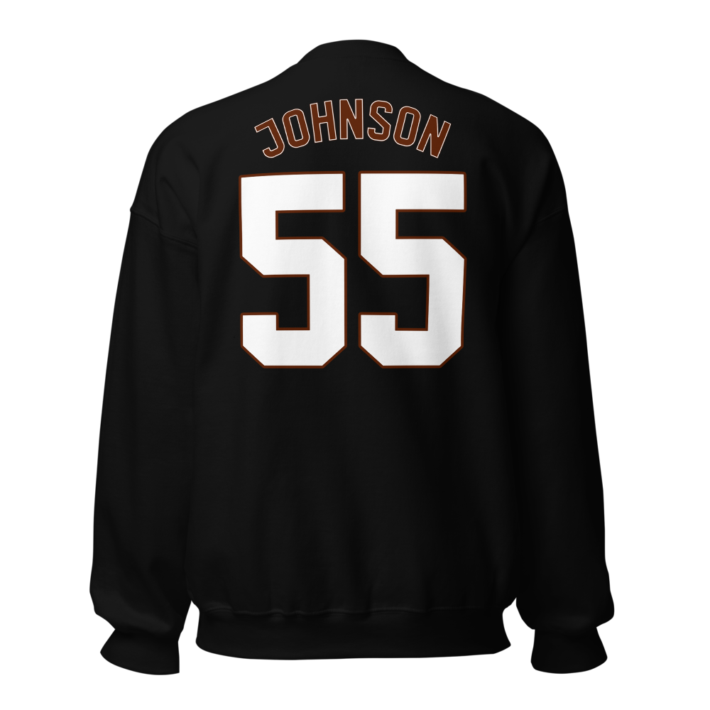 Torain Johnson | Jersey Style Crewneck Sweatshirt