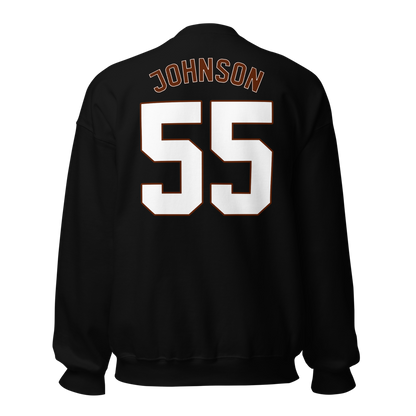 Torain Johnson | Jersey Style Crewneck Sweatshirt