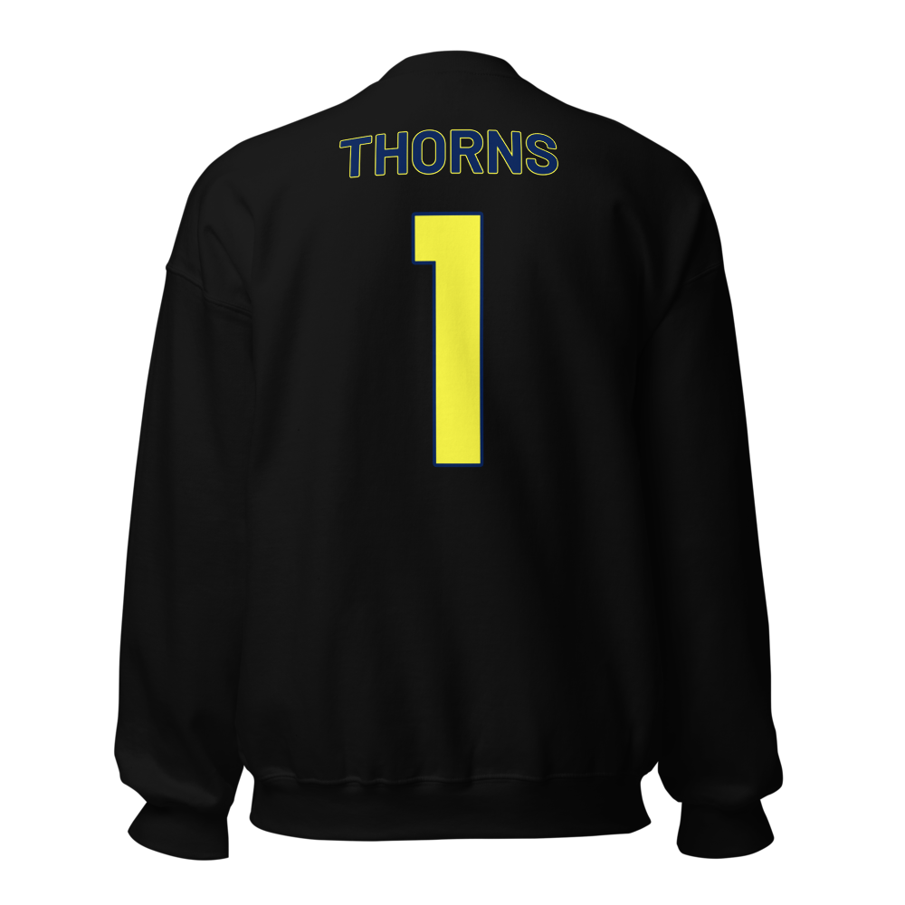 Kelahn Thorns | Jersey Style Crewneck Sweatshirt
