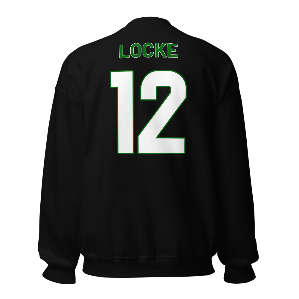 Jionye Locke | Jersey Style Crewneck Sweatshirt