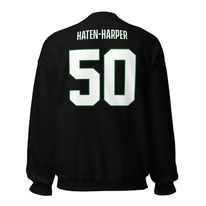 Quran Haten-Harper | Jersey Style Crewneck Sweatshirt