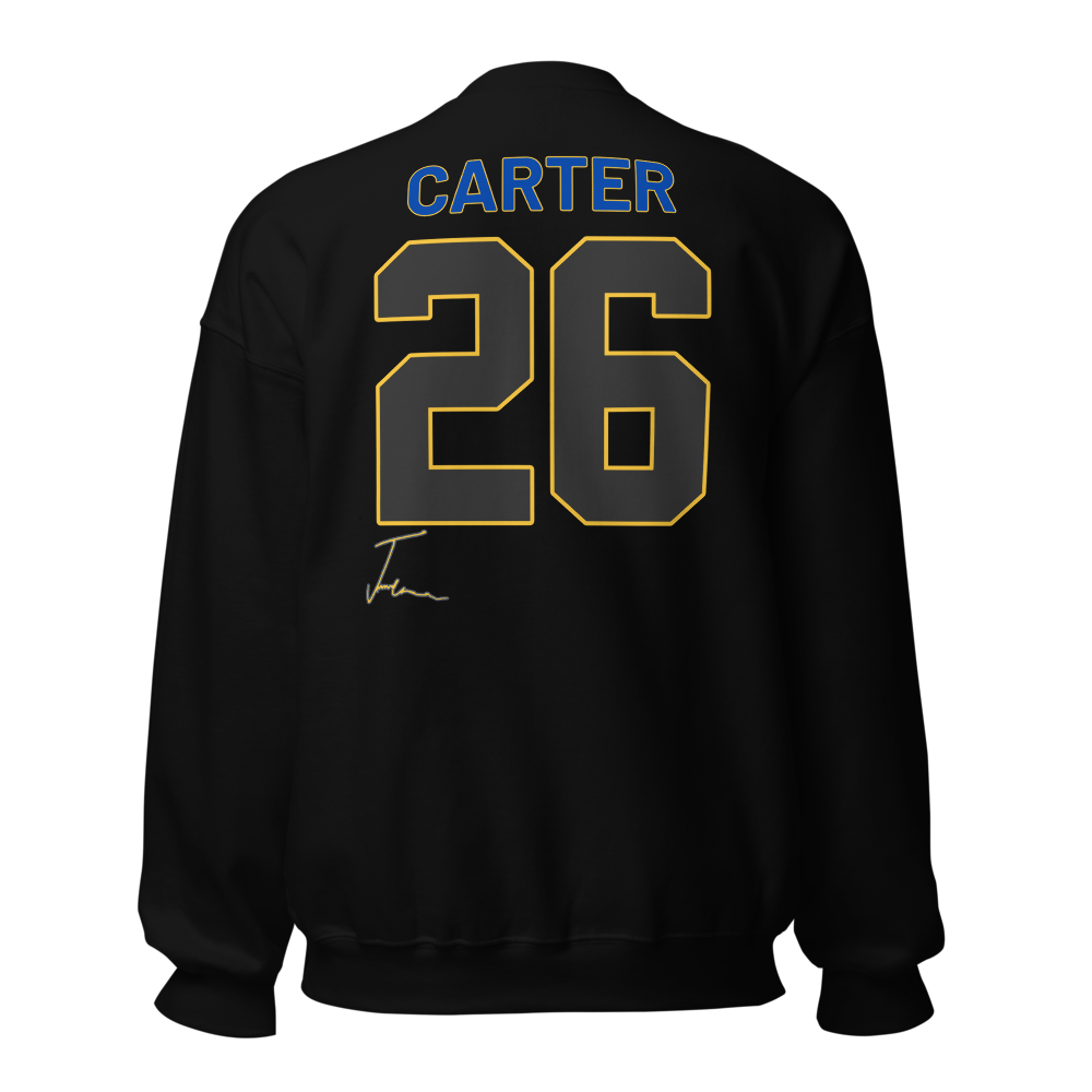 Jazzell Carter | Jersey Style Crewneck Sweatshirt