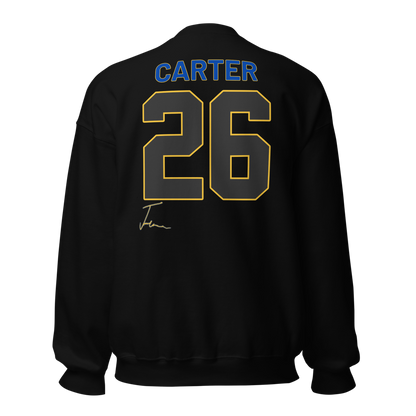 Jazzell Carter | Jersey Style Crewneck Sweatshirt