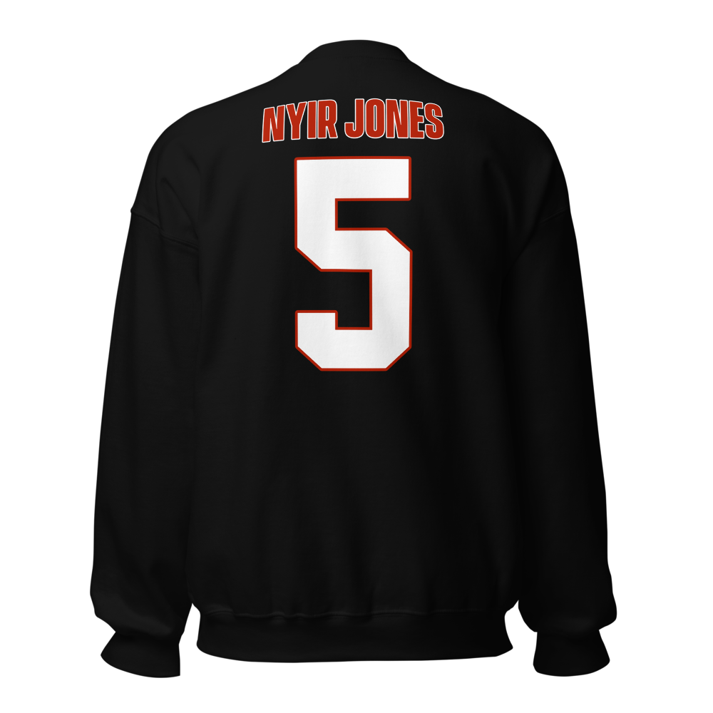 Nyir Jones | Jersey Style Crewneck Sweatshirt