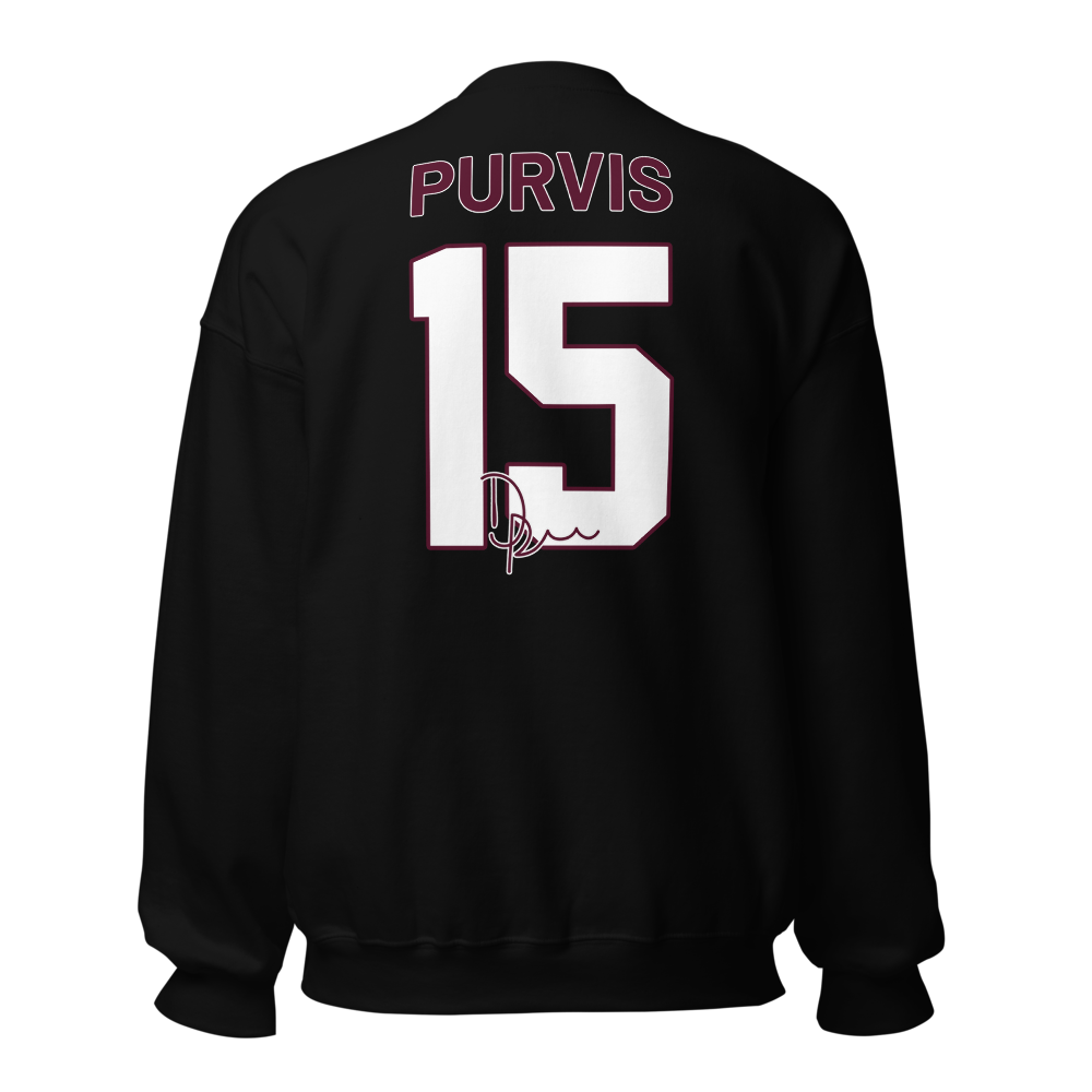 Demetrius Purvis | Jersey Style Crewneck Sweatshirt