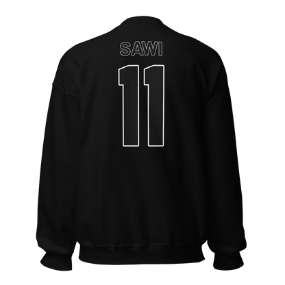 Ava Sawi | Jersey Style Crewneck Sweatshirt
