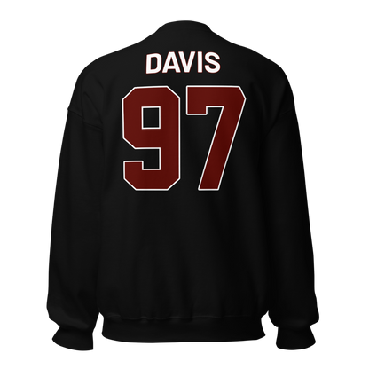Joshua Davis | Jersey Style Crewneck Sweatshirt