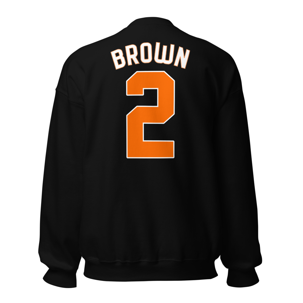 Marvin Brown | Jersey Style Crewneck Sweatshirt