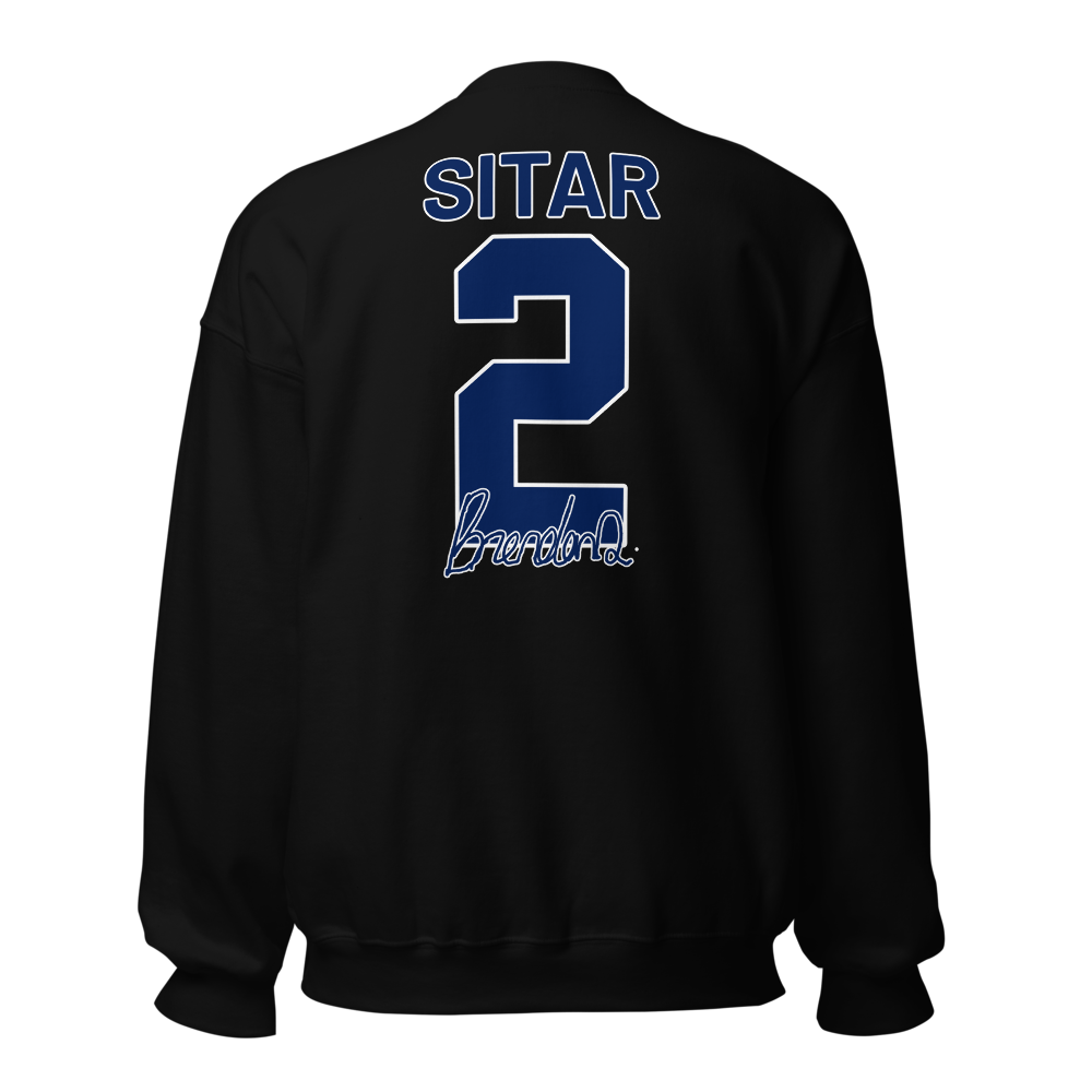 Brendan Sitar | Jersey Style Crewneck Sweatshirt