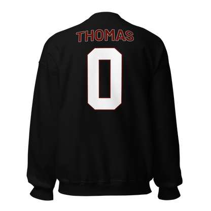 D’Vonte Thomas | Jersey Style Crewneck Sweatshirt