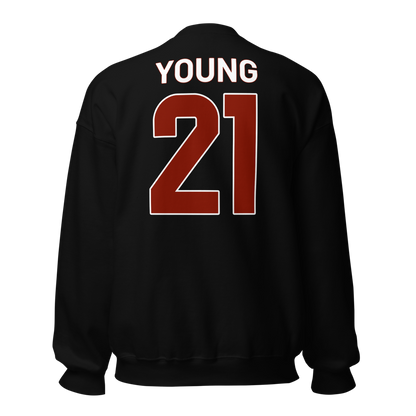 A'zon Young | Jersey Style Crewneck Sweatshirt