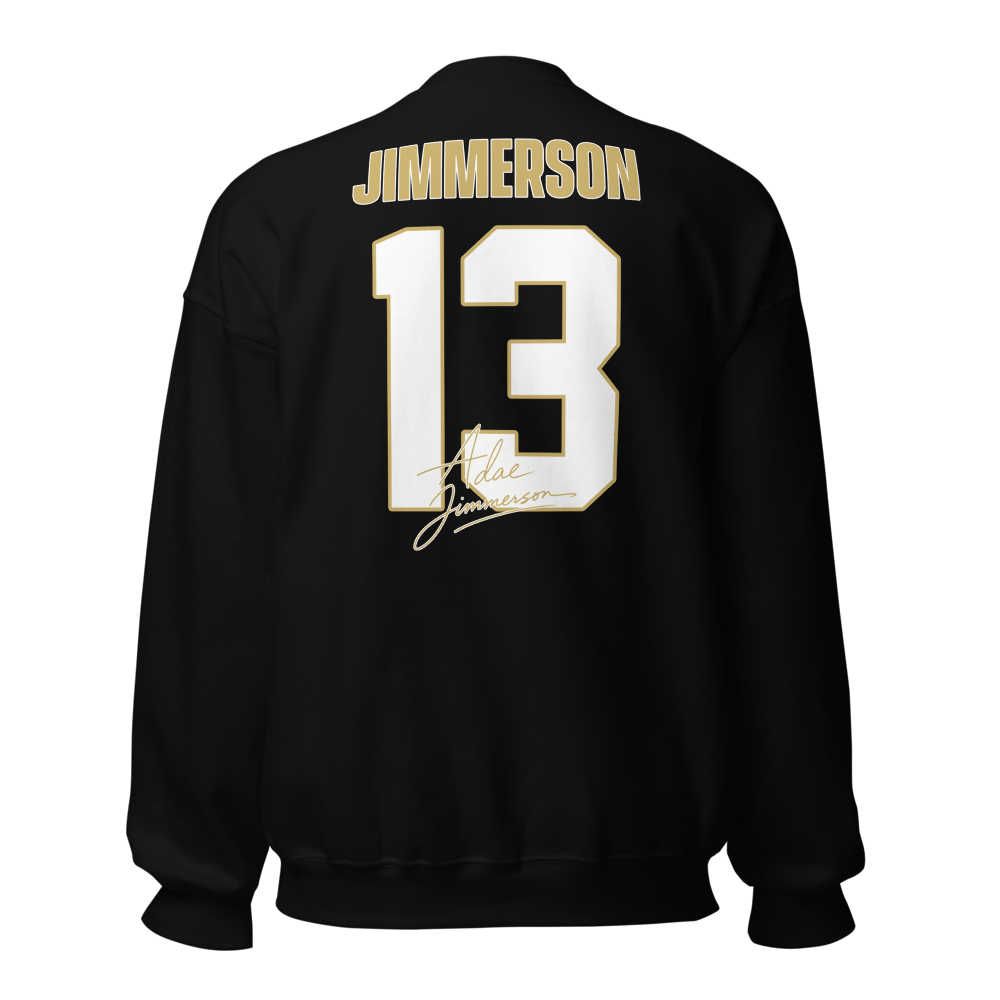 Adae Jimmerson | Jersey Style Crewneck Sweatshirt