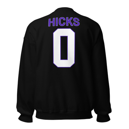 Myion Hicks | Jersey Style Crewneck Sweatshirt