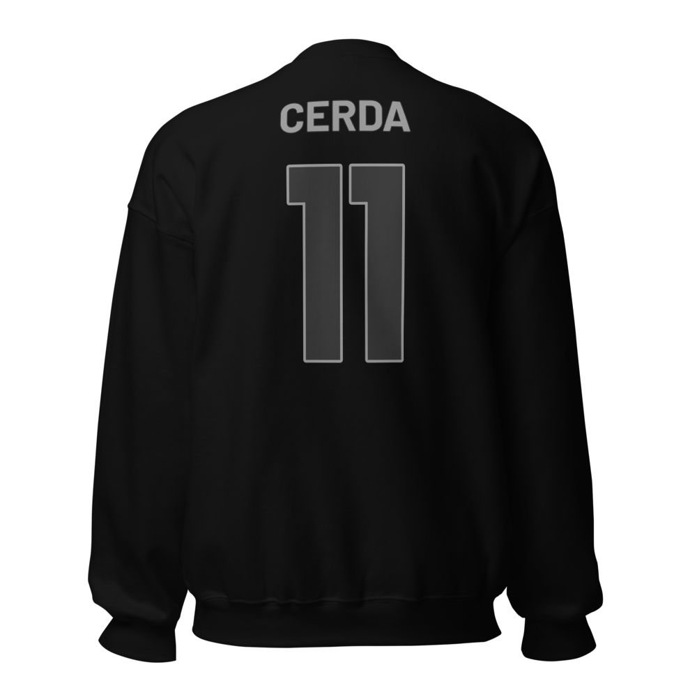Erik Cerda | Jersey Style Crewneck Sweatshirt