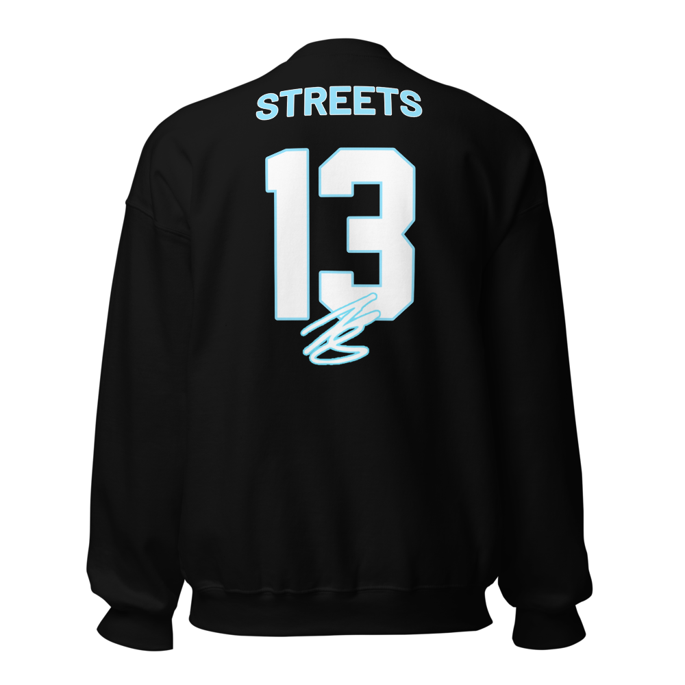 Terik Streets | Jersey Style Crewneck Sweatshirt