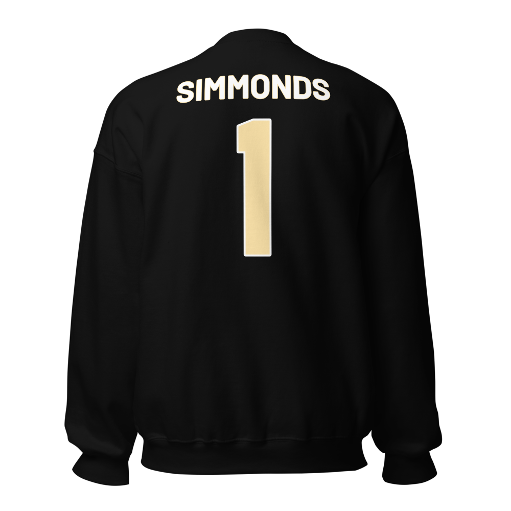 Malachi Simmonds | Jersey Style Crewneck Sweatshirt