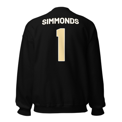 Malachi Simmonds | Jersey Style Crewneck Sweatshirt