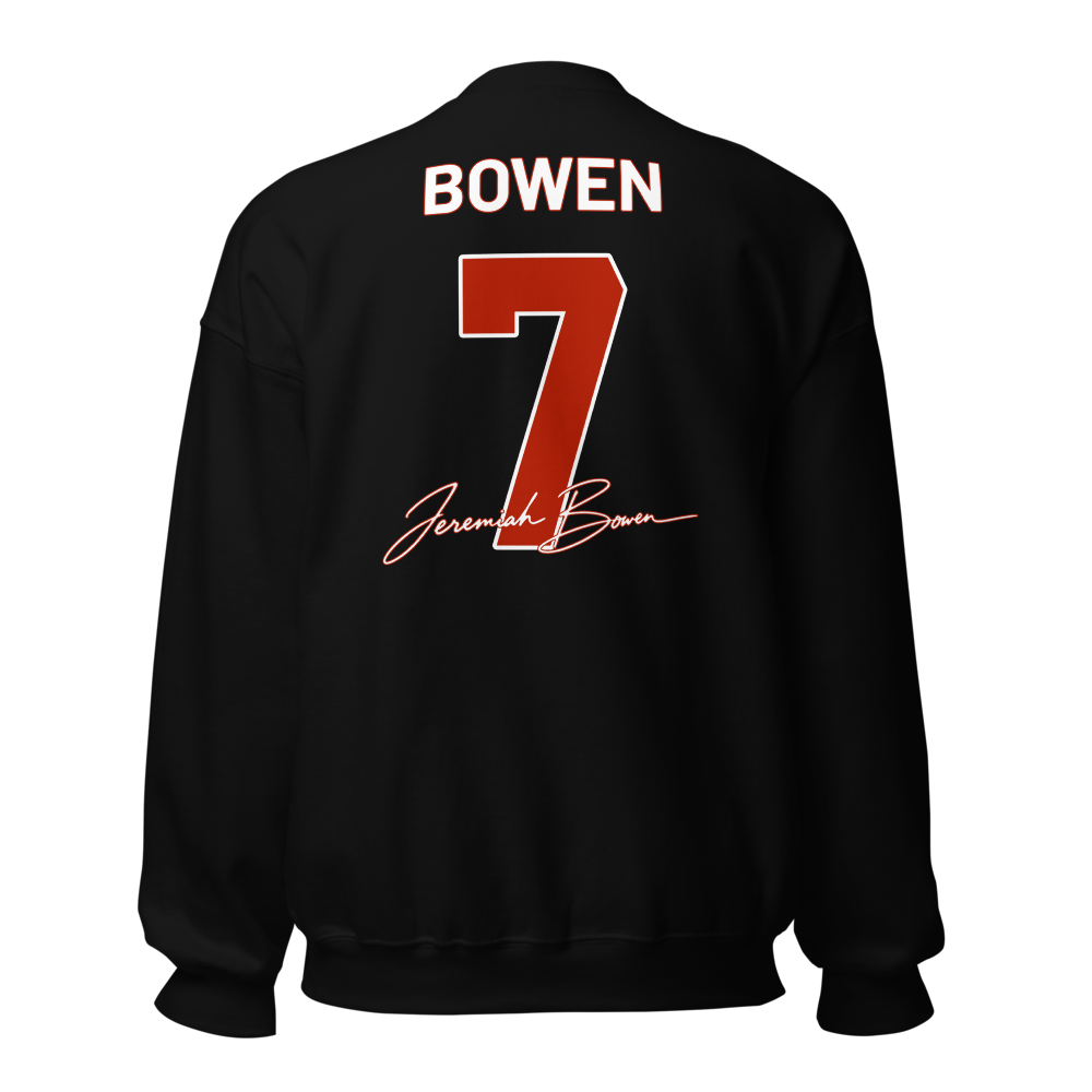 Jeremiah Bowen | Jersey Style Crewneck Sweatshirt