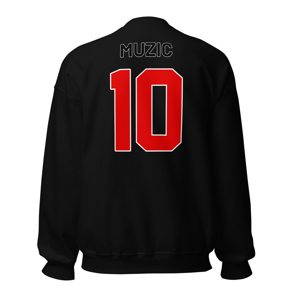 Carter Muzic | Jersey Style Crewneck Sweatshirt