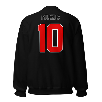 Carter Muzic | Jersey Style Crewneck Sweatshirt
