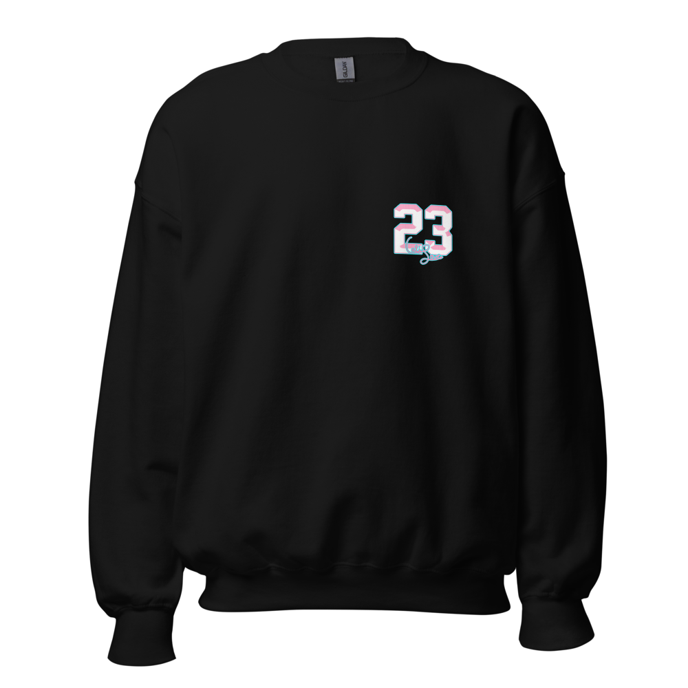 Cali Davis | Jersey Style Crewneck Sweatshirt