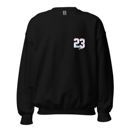 Cali Davis | Jersey Style Crewneck Sweatshirt
