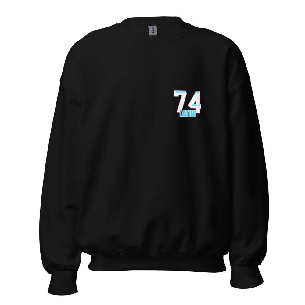 Hezikyah Latini | Jersey Style Crewneck Sweatshirt
