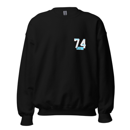 Hezikyah Latini | Jersey Style Crewneck Sweatshirt