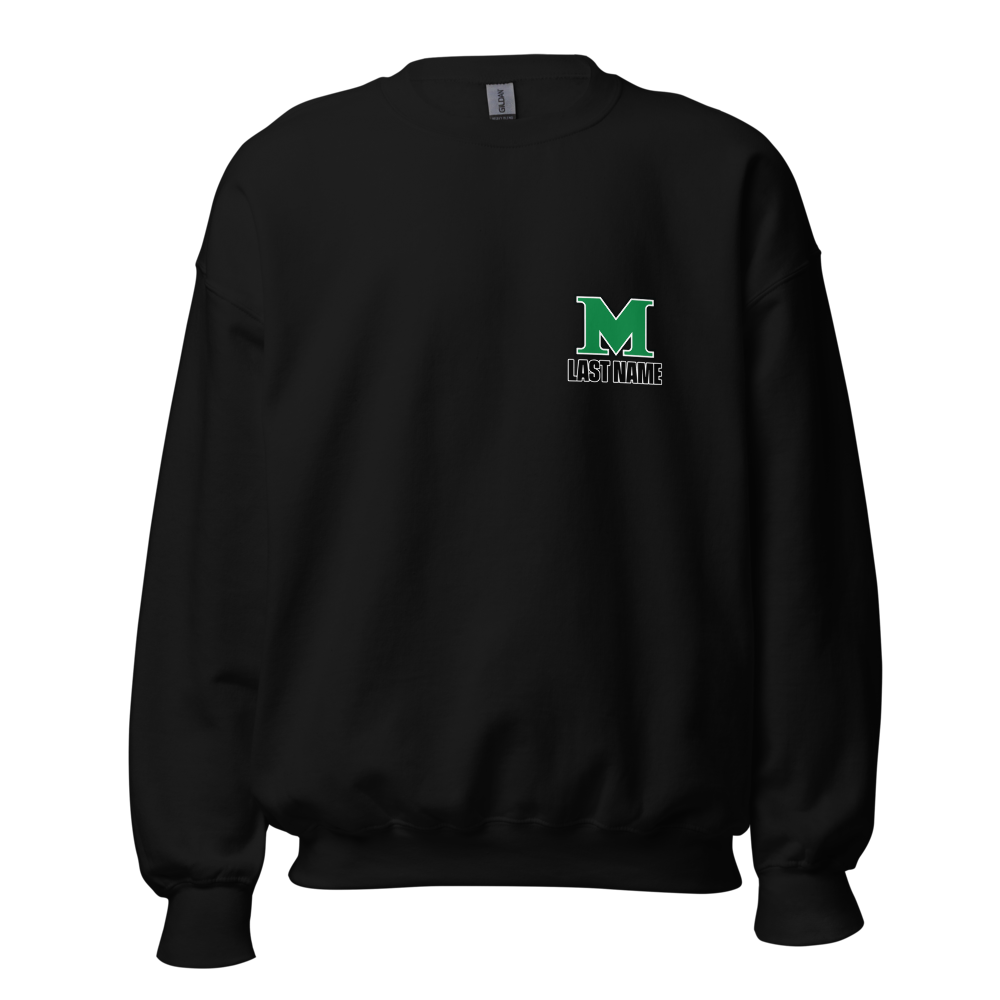 McIntosh High School | Jersey Style Crewneck Sweatshirt