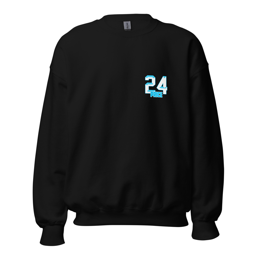 KJ Price | Jersey Style Crewneck Sweatshirt