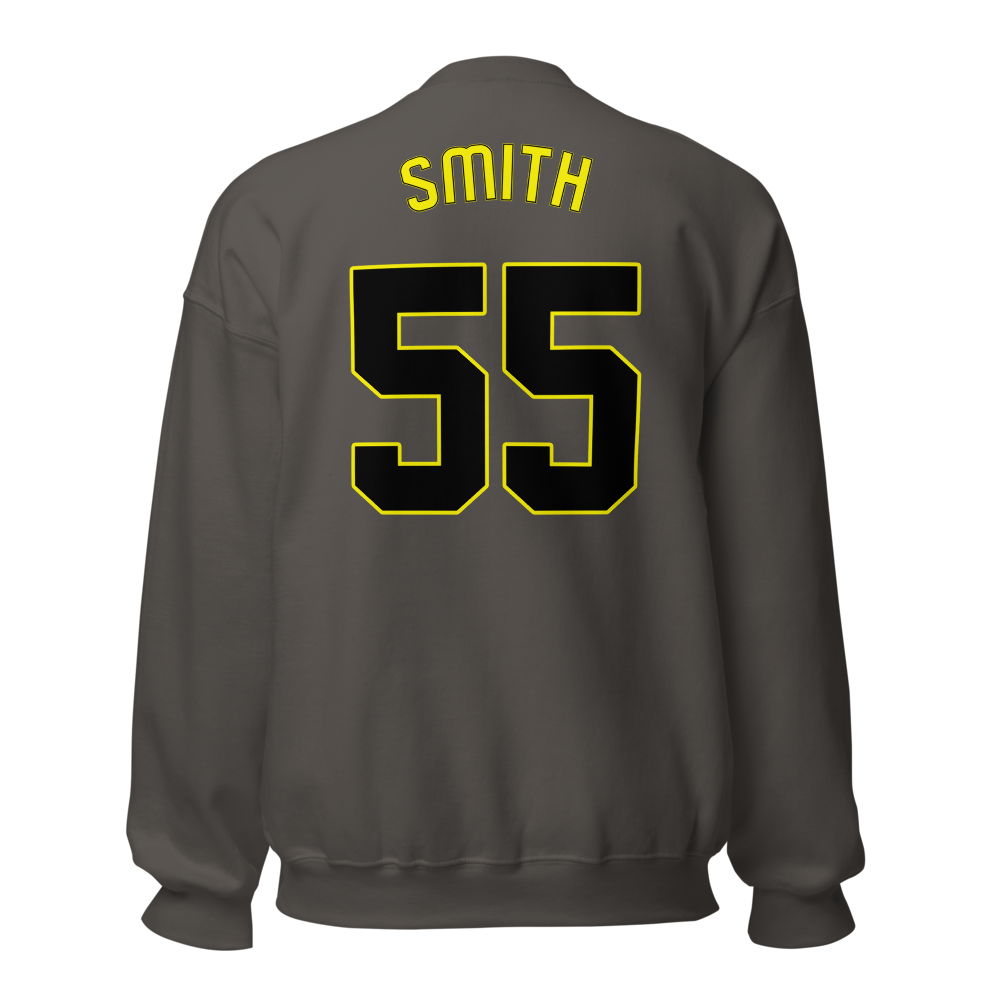 Isaiah Smith | Jersey Style Crewneck Sweatshirt