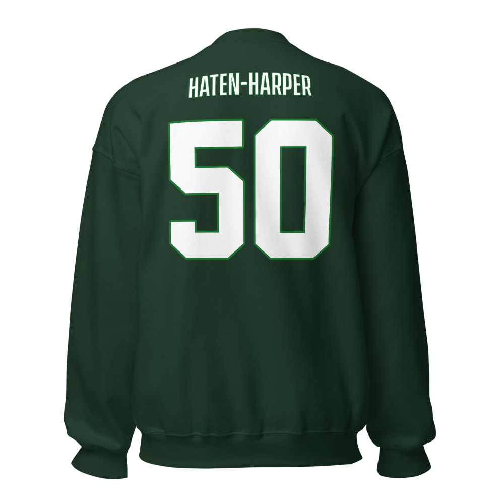 Quran Haten-Harper | Jersey Style Crewneck Sweatshirt