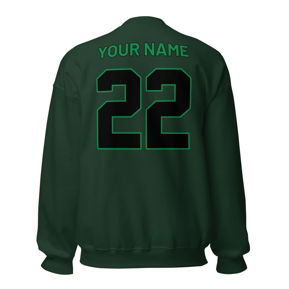 McIntosh High School | Jersey Style Crewneck Sweatshirt
