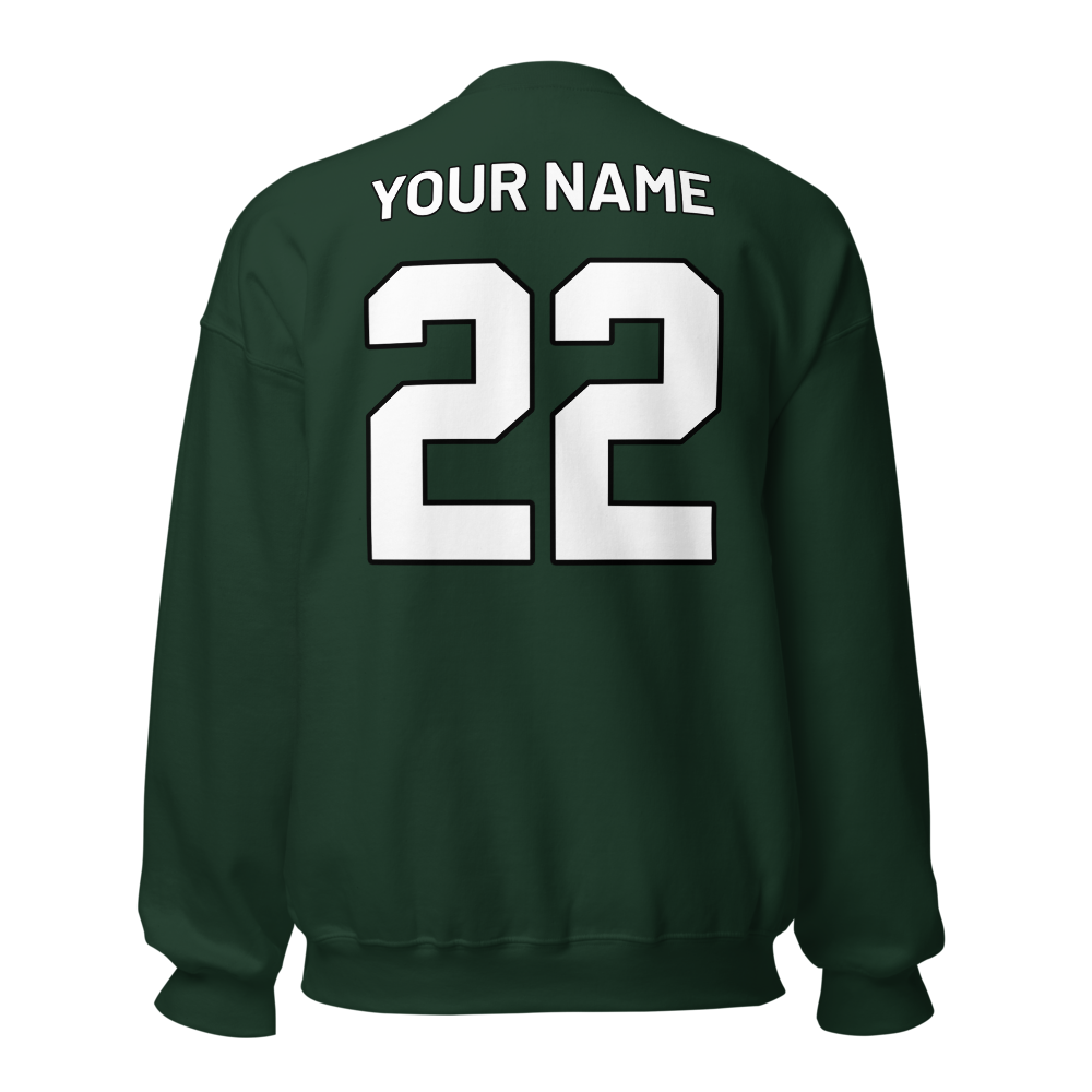 McIntosh High School | Jersey Style Crewneck Sweatshirt