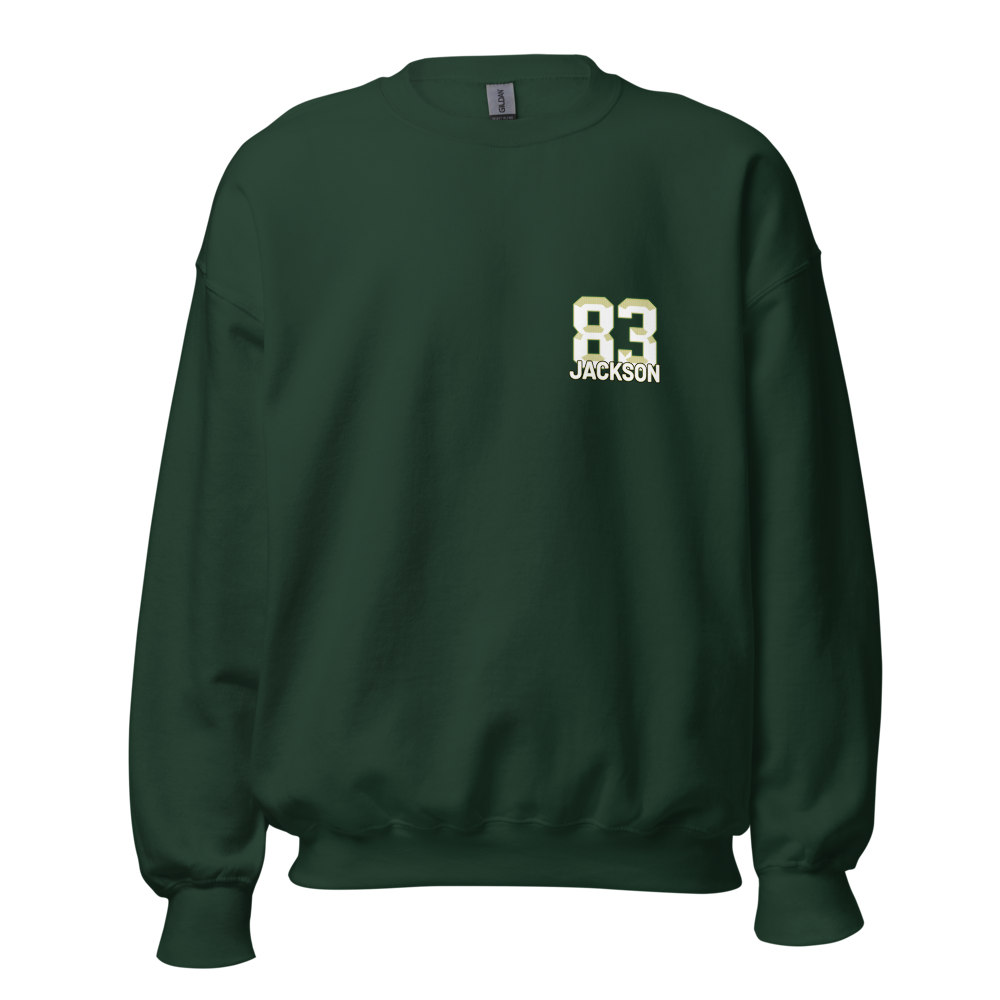 Yasser Jackson | Jersey Style Crewneck Sweatshirt