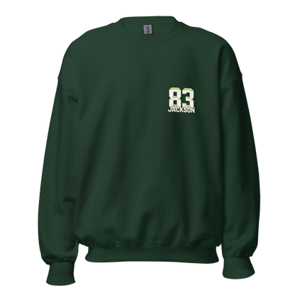 Yasser Jackson | Jersey Style Crewneck Sweatshirt