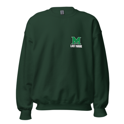 McIntosh High School | Jersey Style Crewneck Sweatshirt