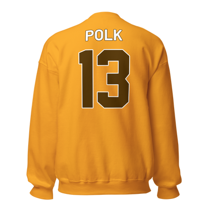 Malik Polk | Jersey Style Crewneck Sweatshirt