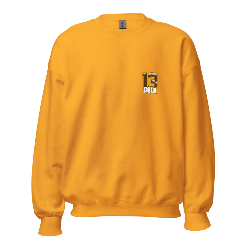 Malik Polk | Jersey Style Crewneck Sweatshirt