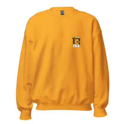 Malik Polk | Jersey Style Crewneck Sweatshirt