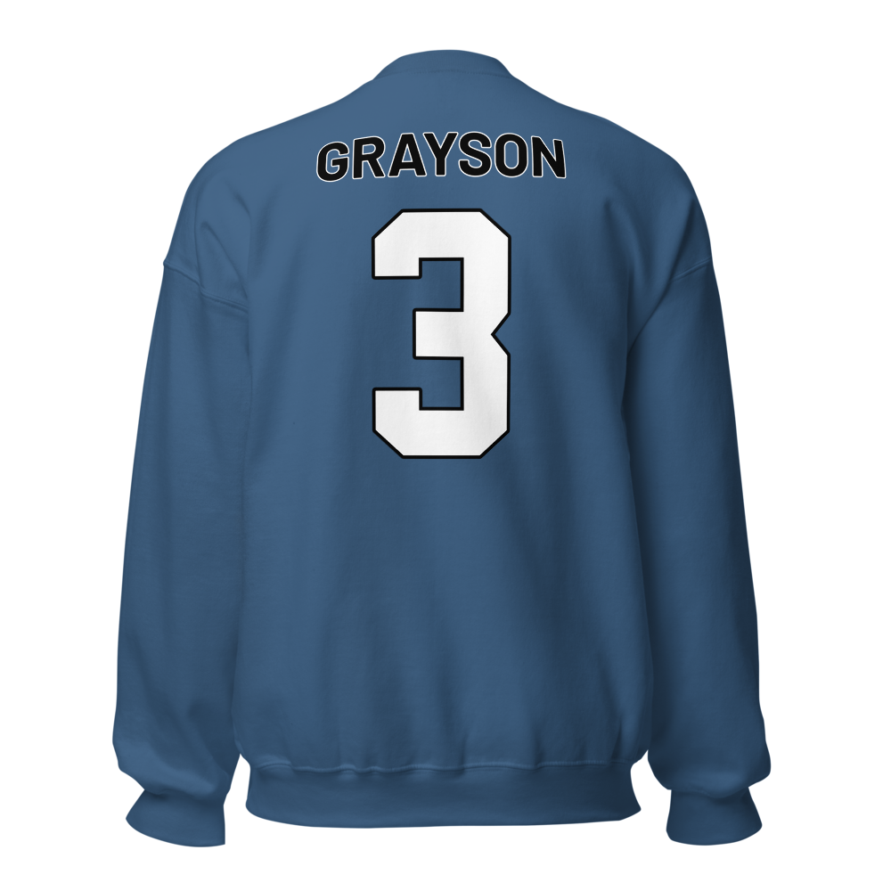 Ryan Grayson | Jersey Style Crewneck Sweatshirt
