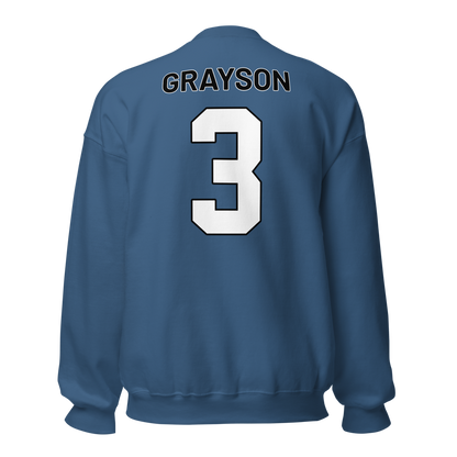 Ryan Grayson | Jersey Style Crewneck Sweatshirt