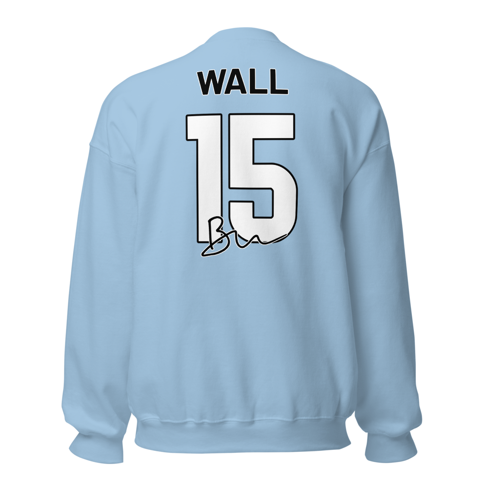 Bryce Wall | Jersey Style Crewneck Sweatshirt